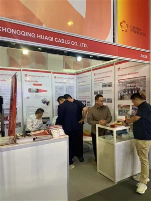 Kabel Huaqi di MEE25 Expo di Dubai